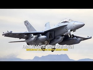 Finally!! EA-18G Growler in Action | Unveiling USA’s Electronic Warfare Aircraft Power