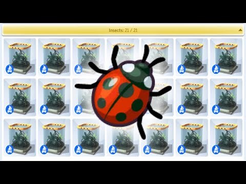 How to Collect ALL the INSECTS in the Sims 4!! (and i slowly lose my mind)
