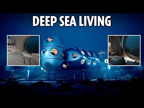 Luxurious underwater homes revealed - but there's one comical side effect for anyone in them