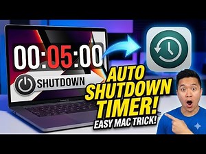 How to Auto Shutdown with timer on Mac