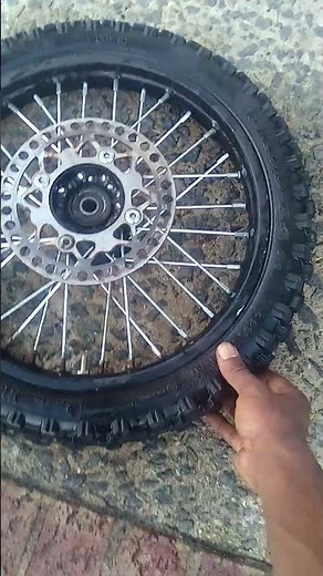 got customer new innertube installed and spokes tightened#pbk customz👨‍🔧