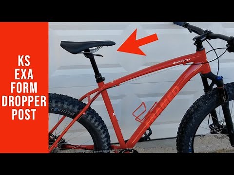 Easiest Dropper Post Install- KS EXA Form Speed Up Dropper Post Review