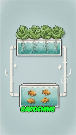 Aquaponics: The Complete Guide to Self-Sustaining Gardening #shorts