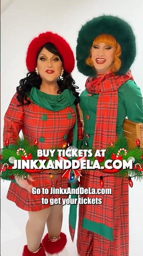 The Jinkx & DeLa Holiday Show 2025 Tour Announcement