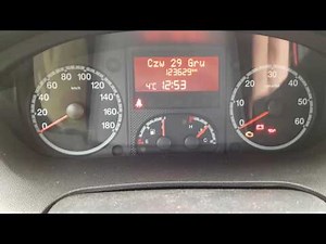 DUCATO Kasowanie kontrolki oleju po wymianie oleju Fiat Ducato 2011r