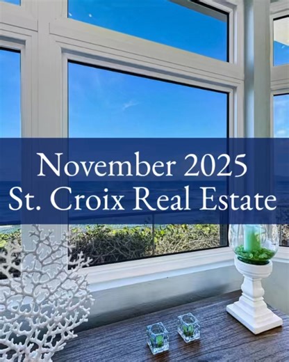 Strong demand, rising prices, and big jumps in land and condo sales. St. Croix continues to shine as one of the Caribbean’s most desirable real estate markets. For the full report, go to ColdwellBankerVI.com/marketreports | Bry Locher - Coldwell Banker St. Croix Realty | Facebook