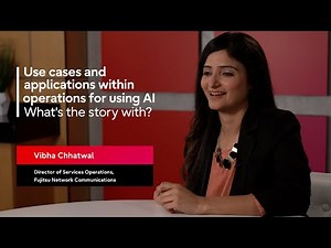 Use cases and applications within operations for using AI | What's the story with?