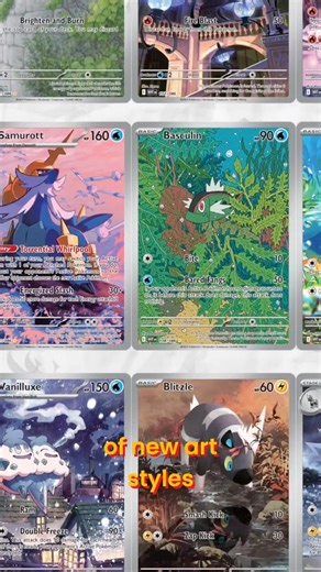 Pokemon Card Art Renaissance: New Styles Emerge! #shorts