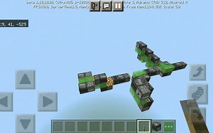 Minecraft大型红石轰炸机运行视频 (1.18.10.26)