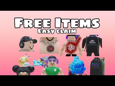 10+ Free UGC Items Roblox . Easy & Fast Claim UGC