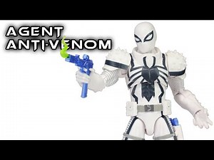 Marvel Legends AGENT ANTI-VENOM Spider-Man Magic: The Gathering Action Figure Review