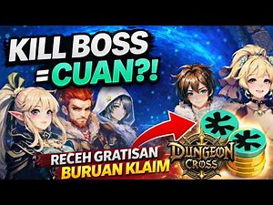 NEW GAME 2026! Can You Make Money Just by Killing Monsters and Leveling Up?! Dungeon Cross