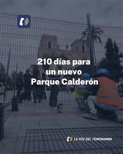 La Voz del Tomebamba on Instagram: "Este martes 3 de febrero comenzaron los trabajos de renovación de piso en el Parque Calderón. La obra se ejecutará por etapas, iniciando con el vallado del Cuadrante 1 (esquina de las calles Benigno Malo y Sucre). Según Jairo Larriva, director de Fiscalización del Municipio, el proyecto completo tendrá una duración aproximada de 210 días."