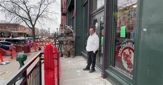 Old Market business forced to use alley entrance due to building safety concerns
