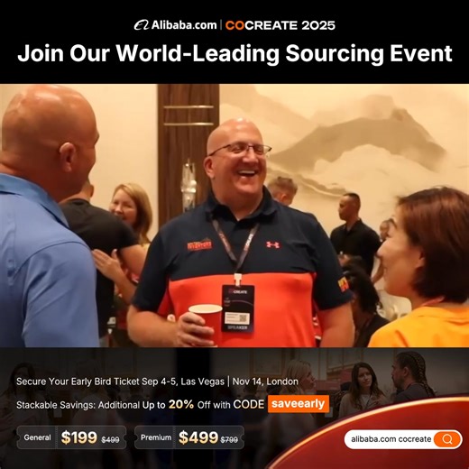 Discover supply chain solutions and connect with manufacturers, sellers & wholesalers at Alibaba.com's flagship event. | Alibaba.com