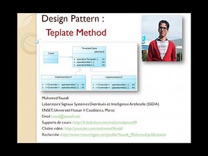 Design Pattern TEMPLATE METHOD By Mohamed Youssfi