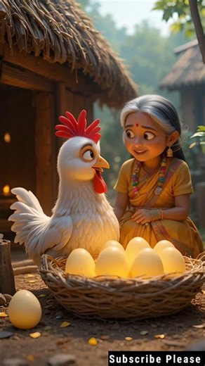 Grandma Finds a Golden Egg 🥚✨👵 #shorts #viral #shortsfeed