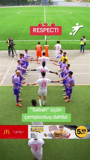 "Şamaxı" klubu "Sabah" üçün çempionluq dəhlizi açdı. #futbol #sabah #şamaxı #azərbaycan #çempion