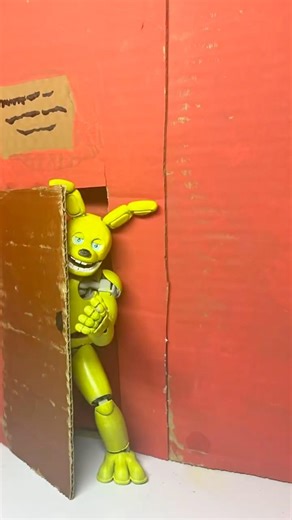 Spring Bonnie stop motion #fnaf #animationstyle #springtrap