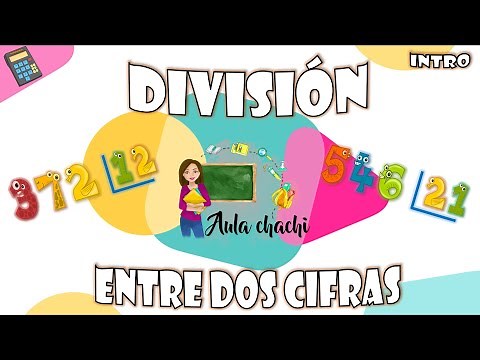 División entre dos cifras - Introducción | Aula chachi - Vídeos educativos para niños