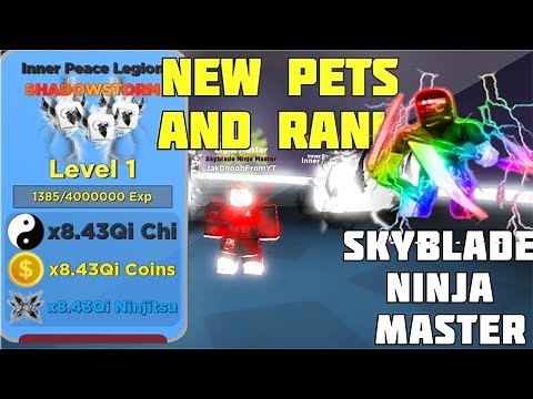 PLAYING NINJA LEGENDS AGAIN - SHADOWSTORM UPDATE ROBLOX NINJA LEGENDS