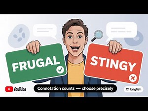 Connotation Counts: Choose Precise Words and Tone in Real English | C1
