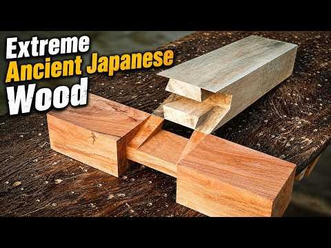 Extreme Ancient Japanese Wood Joinery That Defies Modern Tools