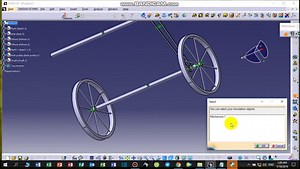 CATIA V5 Simulation Tutorial For Beginners (Part 2)-CATIA V5 For Beginners-CATIA V5 Lessons-CATIA V5
