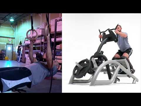 TRUE's Ab Crunch/Back Row