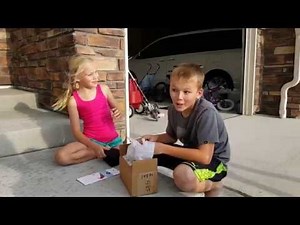 Luke sees color for the first time with his new Enchroma color blind glasses