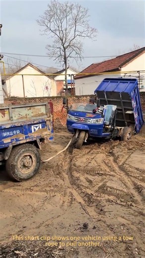 How to Tow a Car with a Rope? #Shorts