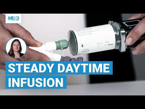 Duodopa® pump and Crono® LECIG™: infusion setup and use | Intestinal infusion pumps | Parkinson’s