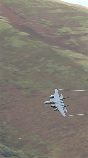 F-15 Keeping it close to the ridge in the Mach loop | Rhys Aviation Photography