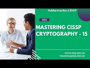 Mastering CISSP: Cryptography 15 AES Twofish and blow fish