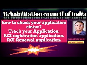 how to check your application status/Rci registration|RCI Renewal