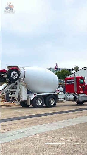 Robertson's Ready Mix Truck Driving