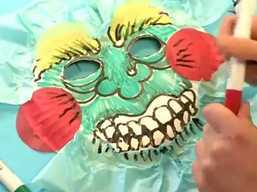 How To Make A Paper Plate Mask
