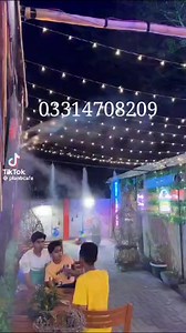 High pressure fogging system for restaurants, mosque and outdoor sitting High pressure fogging system Click below to message on WhatsApp https://wa.me/923314708209 | Mist System | Facebook