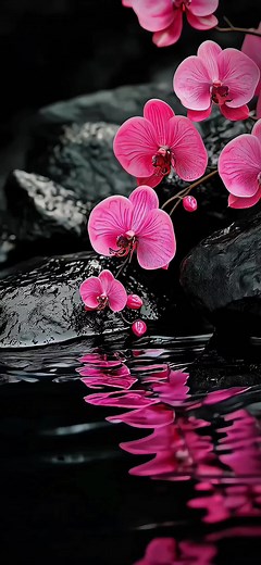 Live Wallpaper 4K: Beautiful Orchid and Flower Scenes