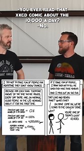 Are you one of the "10,000 a day?" #xkcd #comics #learning #knowledge #friends | The Modern Rogue