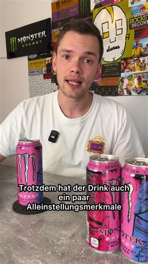 Neu in Deutschland! Monster Ultra FATASY RUBY RED 🔮 Energy Drink Review