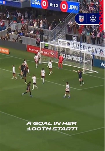 Rose Lavelle's 100th Start for USWNT