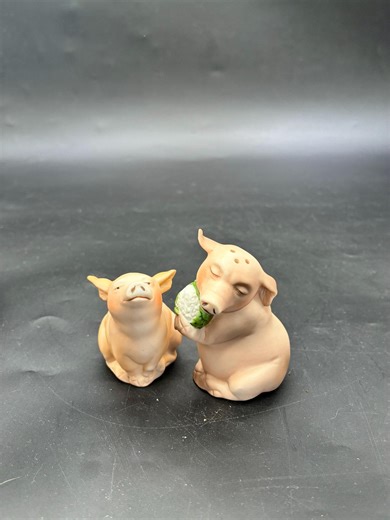 Vintage Franklin Mint Pig Salt Pepper Shakers, Noah's Ark Collection - Etsy Canada