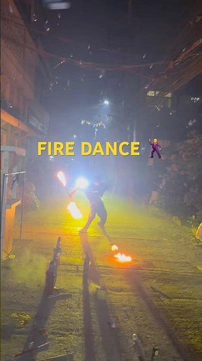 Amazing fire dance #music