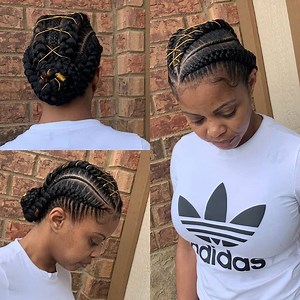 21 Goddess Braids [Goddess Box Braid Updos, Short & Long w/ Ponytail]