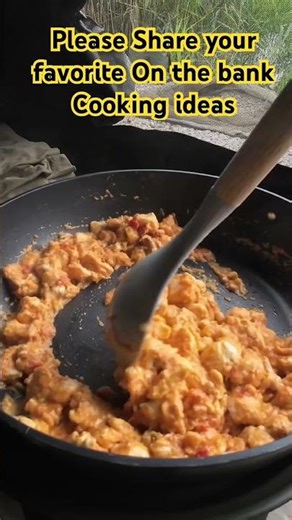 I’m slowly running out of ideas for cooking on the bank so please share your on the bank meals
