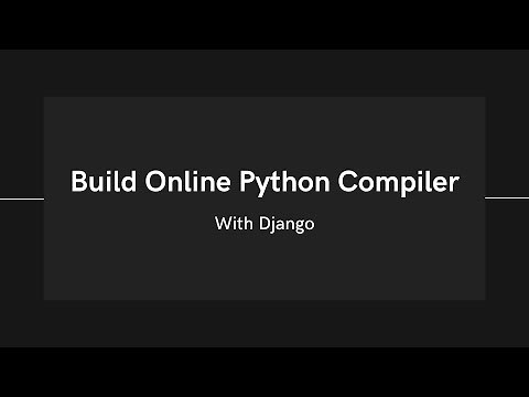 Online Python Compiler With Django | Final Year Project With Source Code