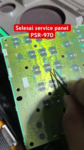 Selesai service panel psr970 #smartphone #techretro #electronics #korg #repair