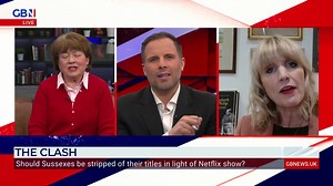 28K views · 522 reactions | ‘You can’t let them get away with it!’ Angela Levin says Prince Harry and Meghan Markle should be ‘corrected’ by Prince William.  Freeview 236, Sky 512, Virgin 604  GB News YouTube: https://bit.ly/3vAYaw0 | GB News | Facebook