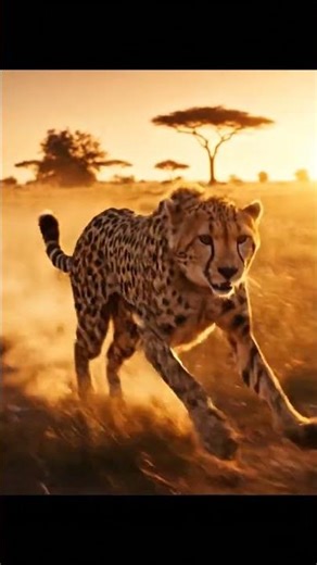 Cheetah Running Fast | 4K Wildlife Action Documentary